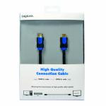 Cabo HDMI LogiLink Azul Preto Azul/Preto 15 m