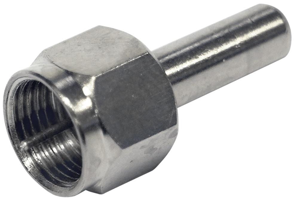 Carga Adaptadora F 75 ohms c/ Bloqueio DC - TELEVES