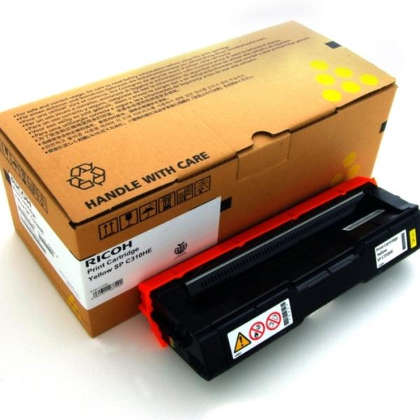 Toner Amarelo C310HE (6000 páginas) - RICOH