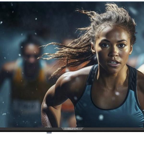 TV LED 65 4K UltraHD SMART TV ANDROID c/ Sintonizador TDT e Cabo - SILVER