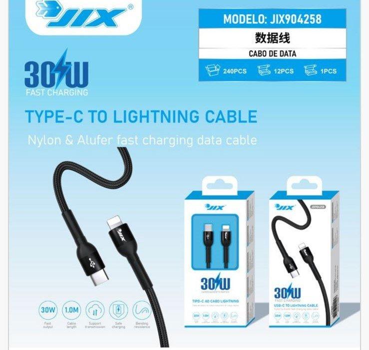 Cabo de Dados Lightning para Type-C (1m)