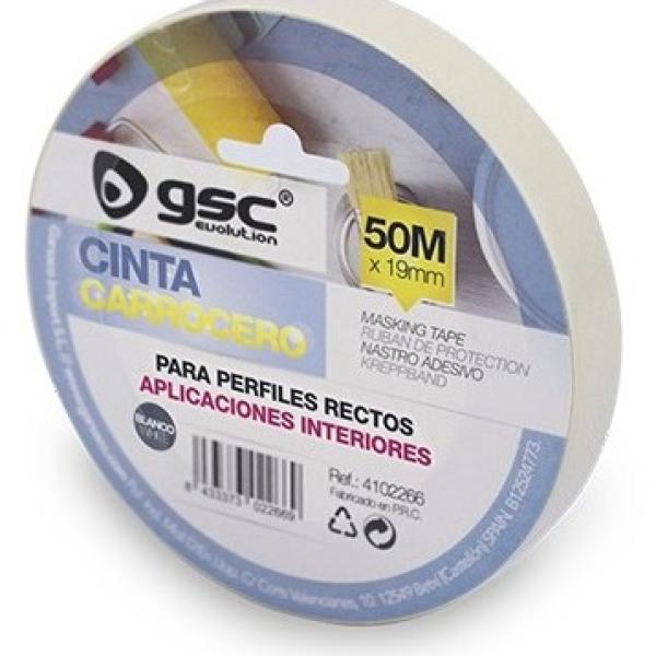 Fita Crepe de Papel p/ Pintura (19mm x 50mts) - GSC