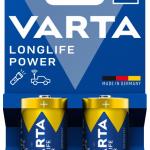 Blister 2 Pilhas Alcalinas 1,5V C / LR14 - VARTA
