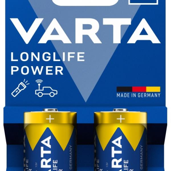 Blister 2 Pilhas Alcalinas 1,5V C / LR14 - VARTA