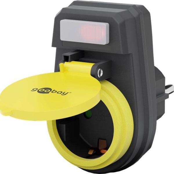 Tomada Protectora c/ Interruptor 3680W 16A (Exterior IP44) - GOOBAY