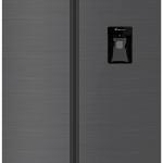 Frigorífico Americano Total no Frost c/ Dispensador de Água 541L (Dark Inox) - SILVER