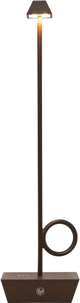 Candeeiro de Mesa Portátil 2,2W (Castanho) - BROGGI DESIGN