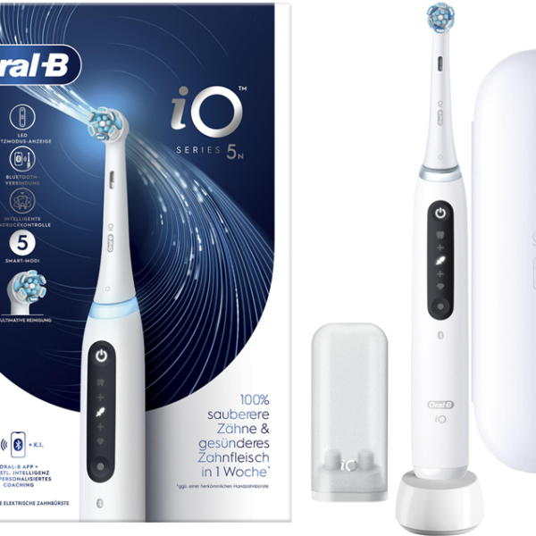 Escova de Dentes Elétrica iO Series 5 (Branco) - ORAL - B