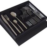 Set de Talheres Lisbon 24 Peças (Aço Inoxidável) - SILAMPOS