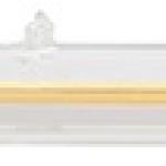 Lampada LED SLIM R7S 118mm 9W 360º Branco Q. 3000K 1000Lm (Vidro)