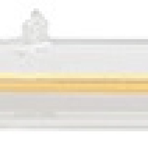 Lampada LED SLIM R7S 118mm 9W 360º Branco Q. 3000K 1000Lm (Vidro)