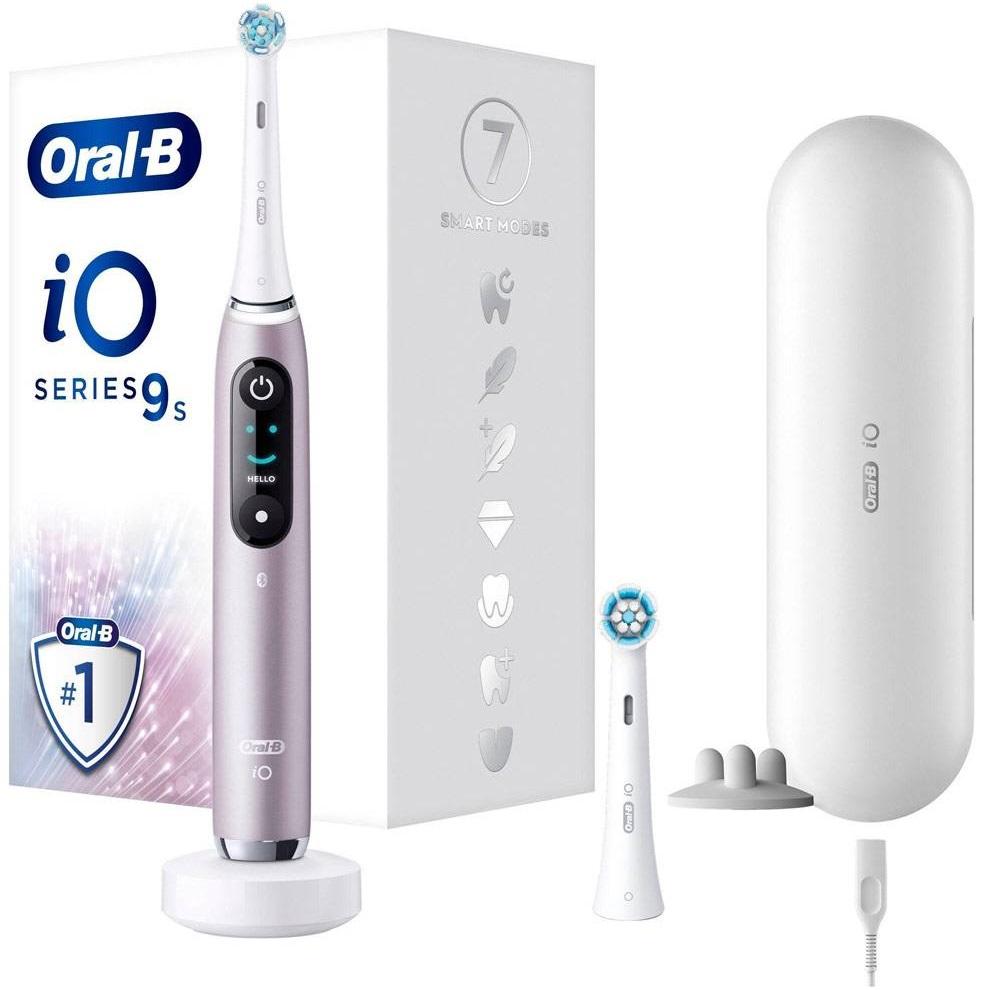Escova de Dentes Elétrica iO9s (Rosa/Branco) - ORAL - B