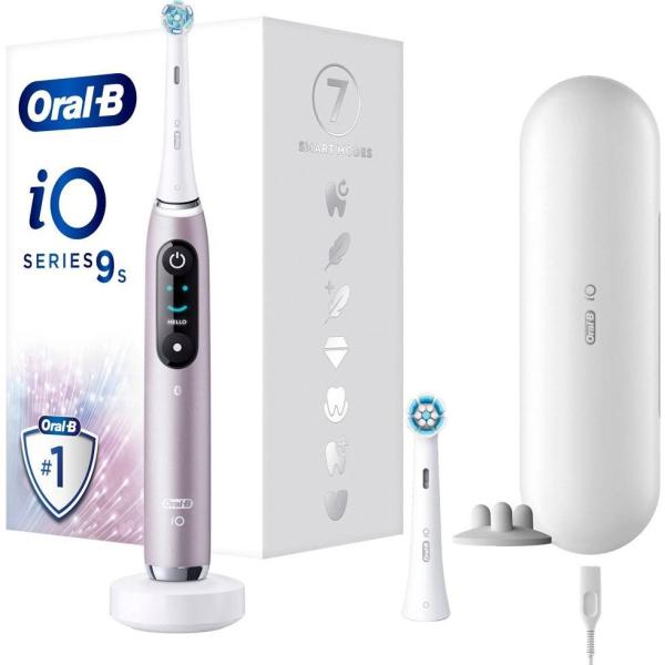 Escova de Dentes Elétrica iO9s (Rosa/Branco) - ORAL - B
