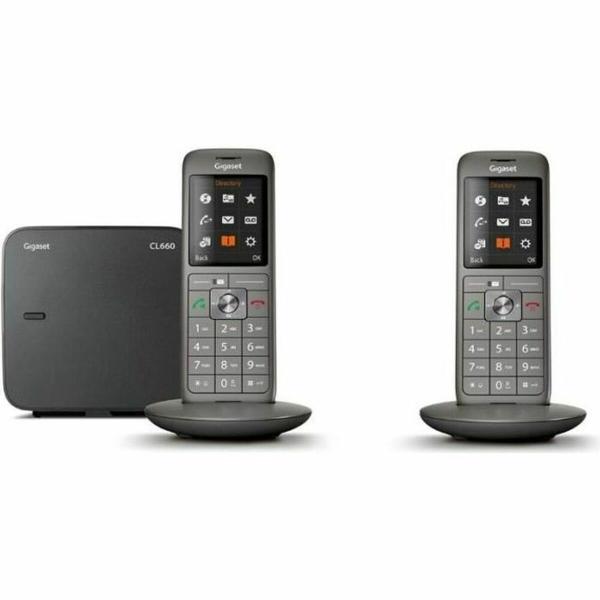 Telefone sem fios Gigaset CL660 Duo Cinzento Antracite