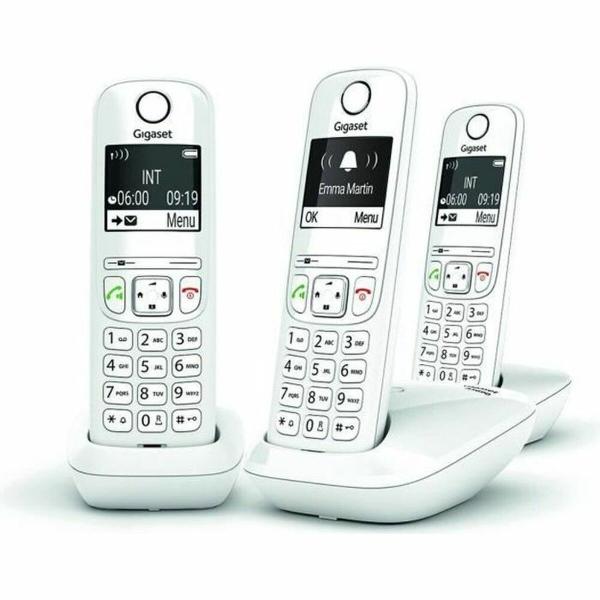 Telefone Fixo Gigaset AS690 Trio Branco
