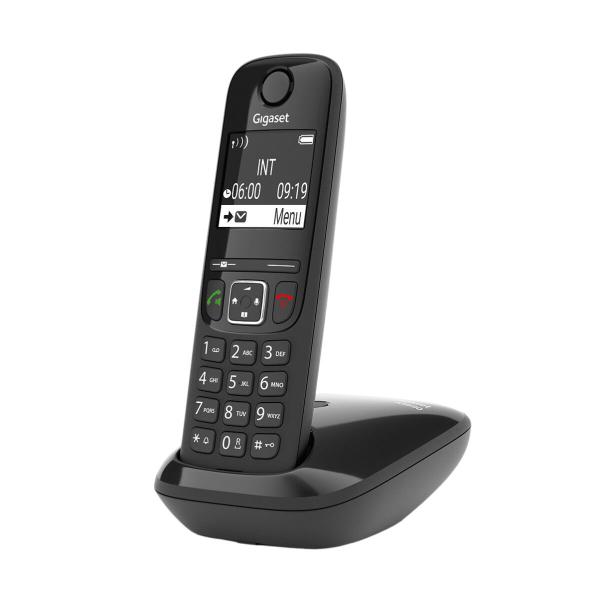 Telefone sem fios Gigaset AS690 Preto