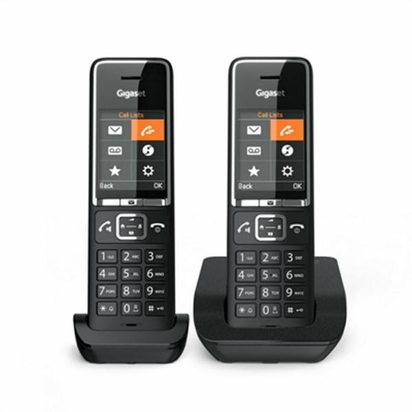 Telefone sem fios Gigaset COMFORT 550 duo Preto