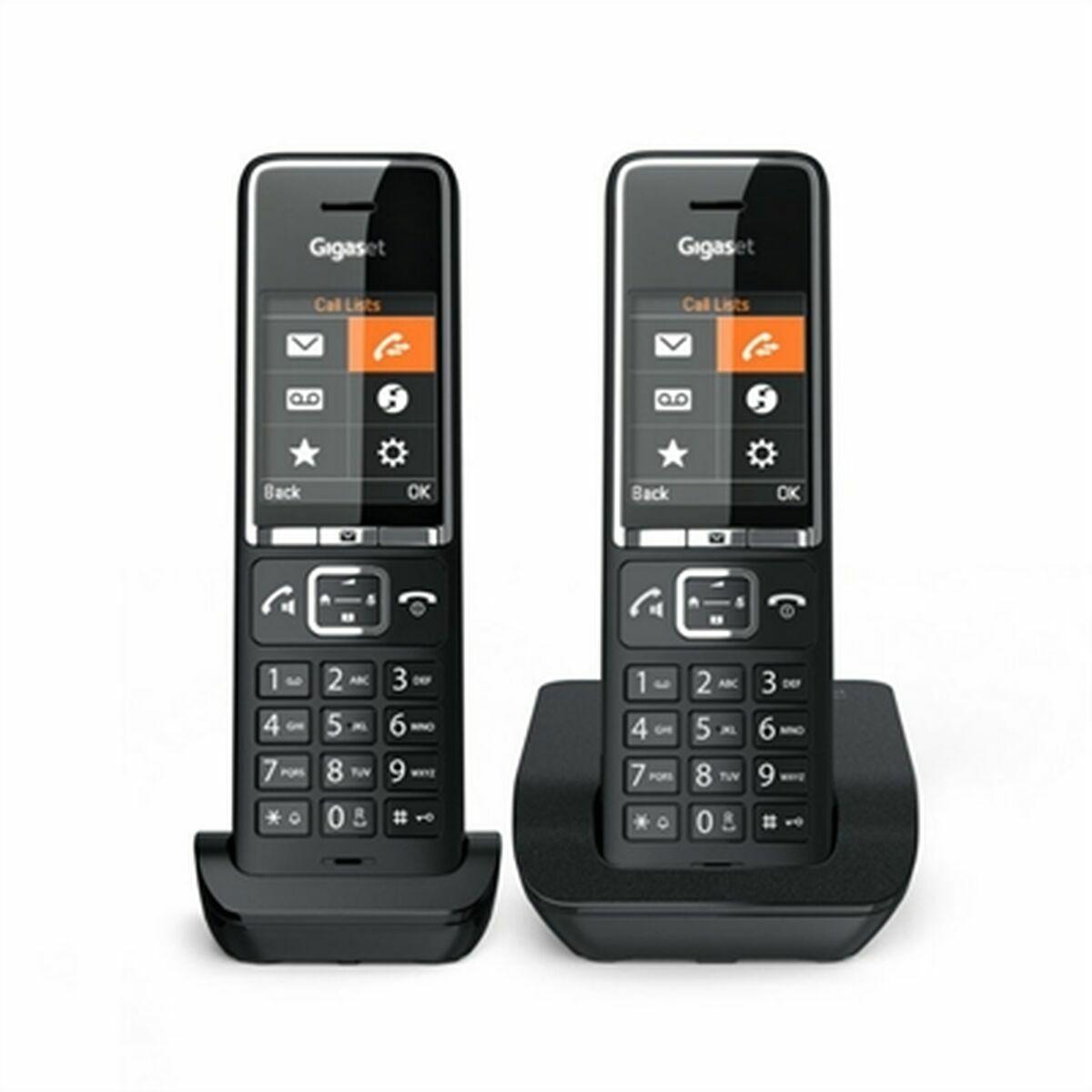 Telefone sem fios Gigaset COMFORT 550 duo Preto