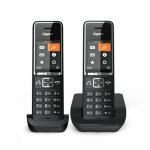 Telefone sem fios Gigaset COMFORT 550 duo Preto