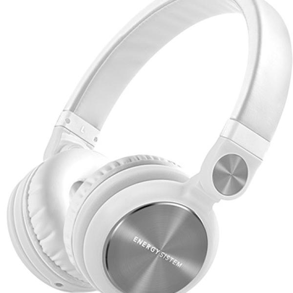 Auscultadores DJ2 c/ Fios e Microfone (Branco) - ENERGY SISTEM