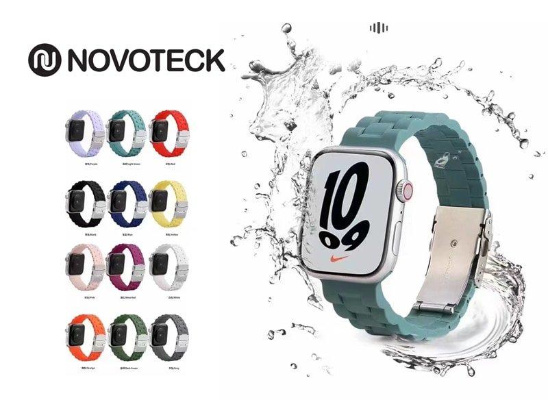 Pulseira Silicone Com Gancho Para AppleWatch