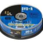 Pack 10x DVD+R Dupla Camada 8,5GB 8x - INTENSO