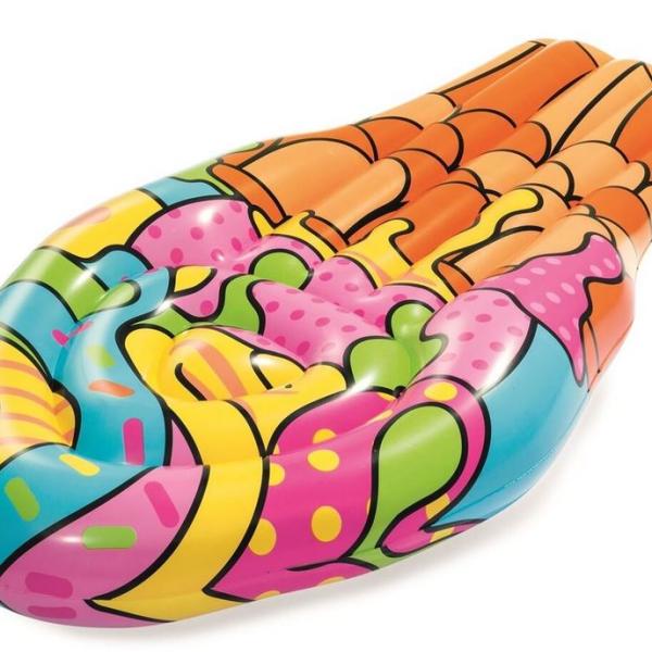 Bóia Insuflável Gelado Pop Art (188 x 95 cm) - BESTWAY 43185