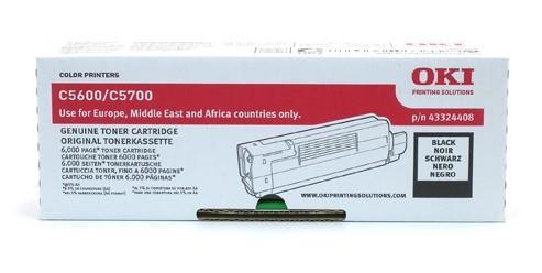 Toner C5600, C5700 Preto (6000 páginas) - OKI