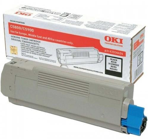 Toner OKI C5800/5900/C5550MFPBlack (6K)