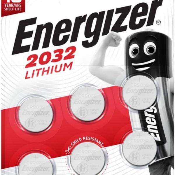Blister 6x Pilhas Lithium 3V CR2032 - ENERGIZER