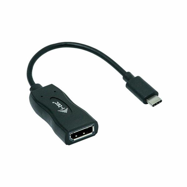 Adaptador USB C para DisplayPort i-Tec C31DP60HZP Preto