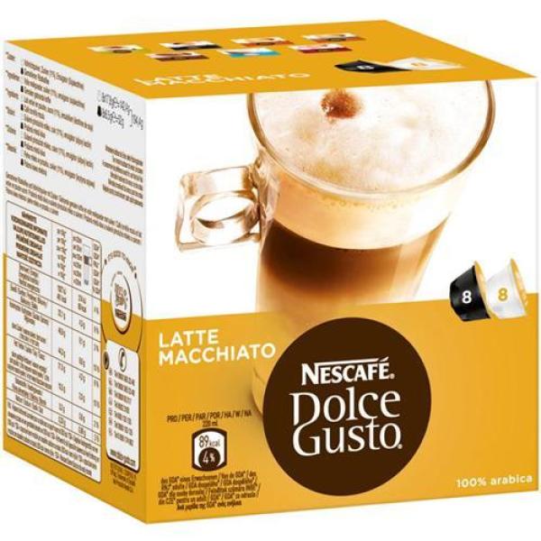 Emb. 48 Cápsulas DOLCE GUSTO (3x 16) - LATTE MACHIATTO