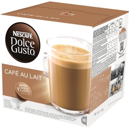 Pack 48x Cápsulas DOLCE GUSTO (3x 16) - CAFÉ AU LAIT
