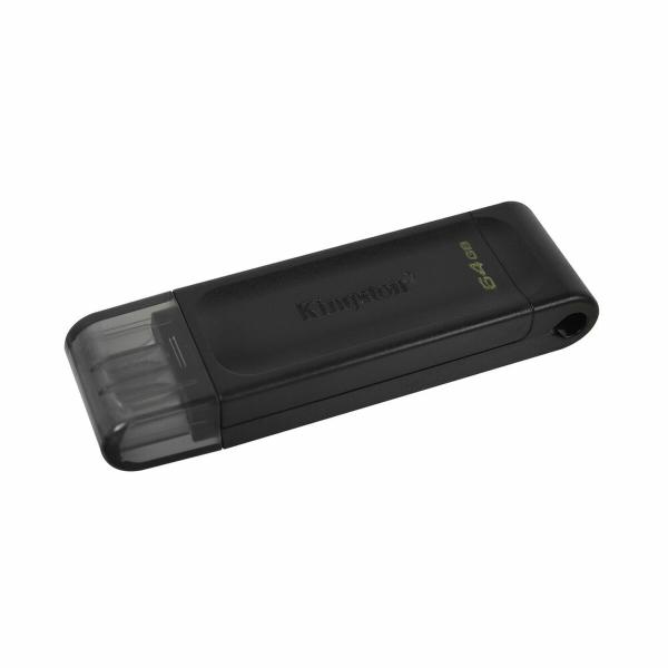 Memória USB Kingston DT70/64GB usb c Preto 64 GB