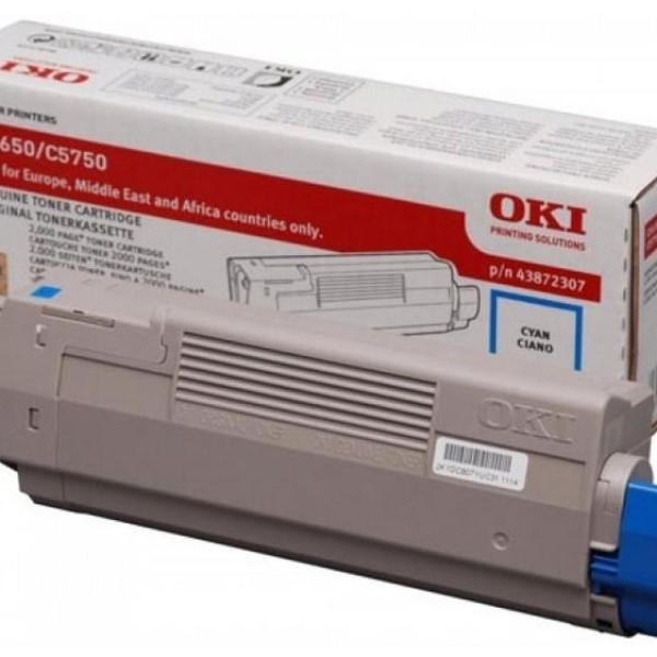Toner OKI C5650/C5750 Cyan (2k)