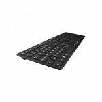 Teclado Bluetooth V7 KW550 BT Preto Qwerty espanhol