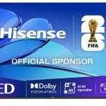 Smart TV QLED 43 Série E7Q 4K Ultra HD Wi - Fi (Preto) - HISENSE