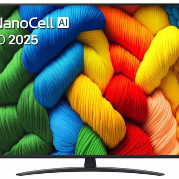 Smart TV 43 NanoCell AI 43NANO81A6A 4K Ultra HD Wi - Fi (Preto) - LG