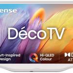 Smart TV QLED 43 DécoTV 43S5Q Full HD (Prateado/Branco) - HISENSE