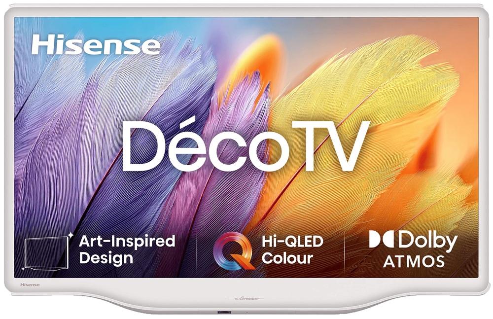 Smart TV QLED 43 DécoTV 43S5Q Full HD (Prateado/Branco) - HISENSE
