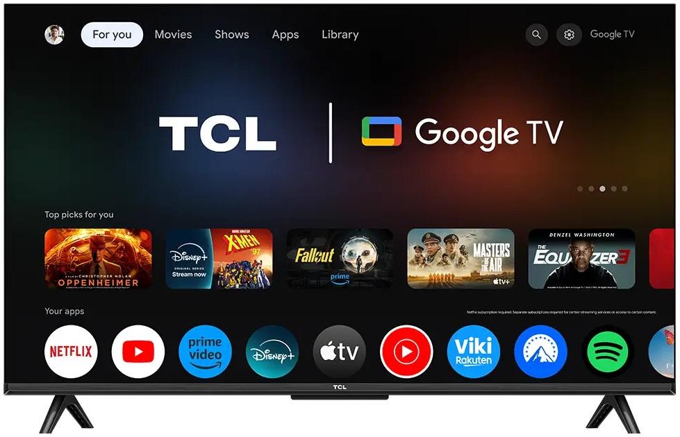 Smart TV QLED 43 T69C Series 43T69C (2026) 4K Ultra HD Google TV - TCL