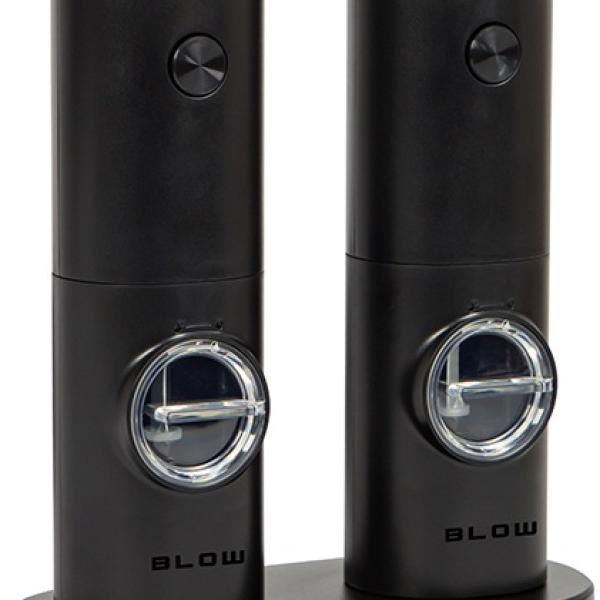 Pack 2x Moedores Elétricos de Pimenta e Sal 70ml (SP - 01) - BLOW