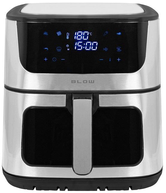 Fritadeira Air Fryer 8L 2500W (Preto/Inox) - BLOW