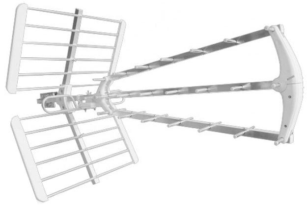Antena TDT UHF Angular DTT - 2516 - 5G 16dB (25 Elementos) c/ Filtro LTE 5G - Jolly Line