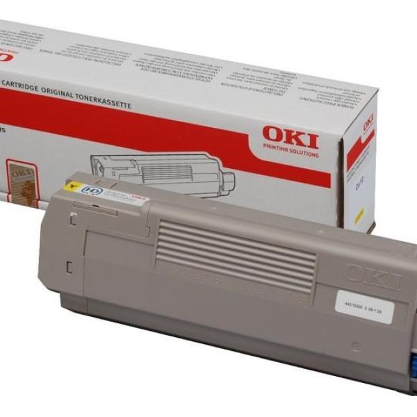 Toner C610 Amarelo (6000 páginas) - OKI