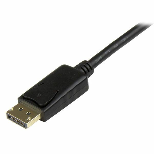 Cabo DisplayPort a DVI Startech DP2DVI2MM3 95 cm Preto