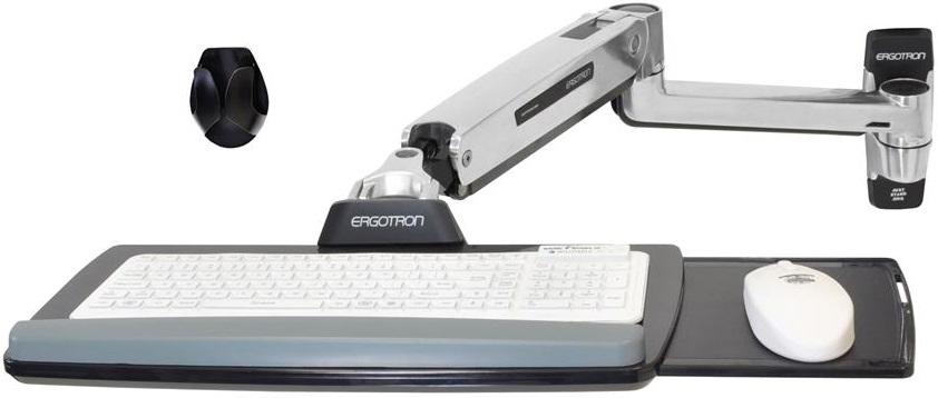 Braço p/ Teclado de Montagem em Parede LX Sit - Stand (Inox) - ERGOTRON