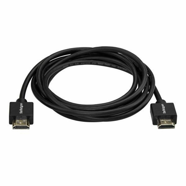 Cabo HDMI Startech HDMM2MLP 4K Ultra HD 2 m Preto
