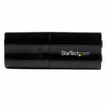 Placa de Som Externa USB Startech ICUSBAUDIOB Preto