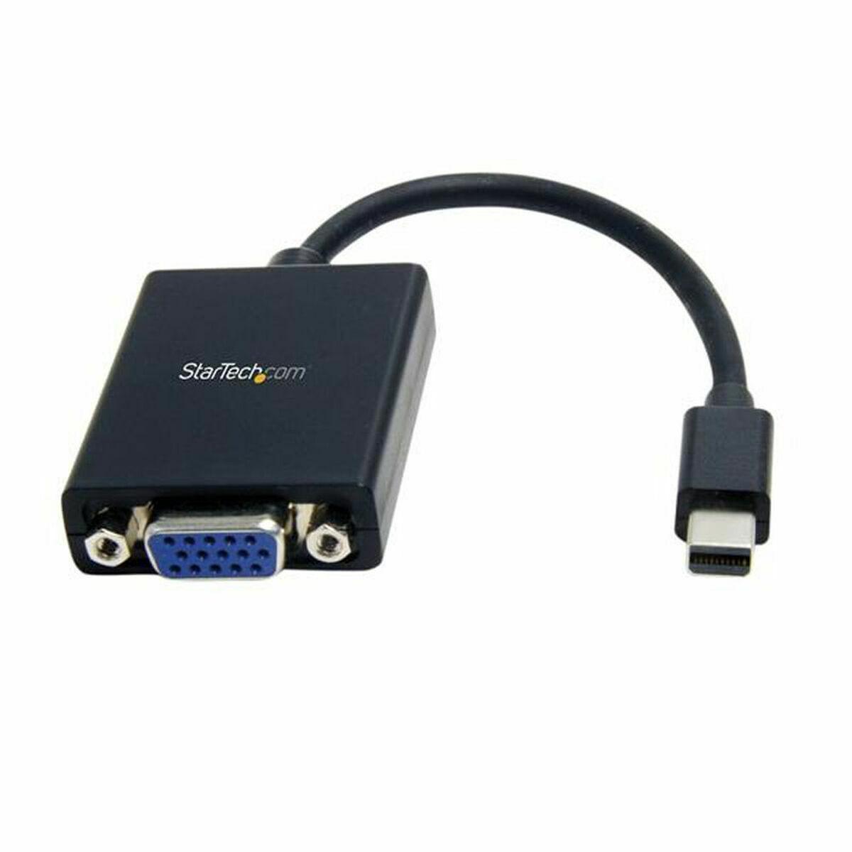 Adaptador Mini DisplayPort para VGA Startech MDP2VGA Preto